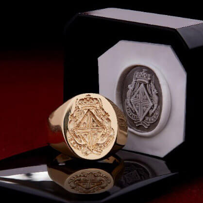 Garrard 2025 signet ring